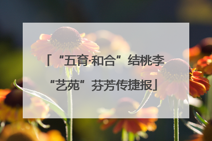 “五育·和合”结桃李 “艺苑”芬芳传捷报
