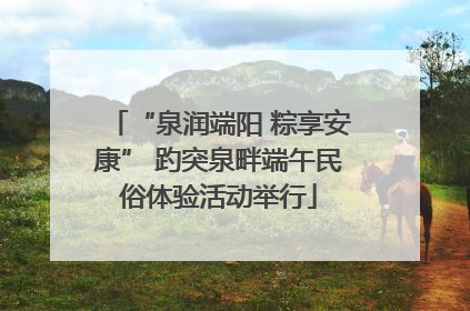 “泉润端阳 粽享安康” 趵突泉畔端午民俗体验活动举行