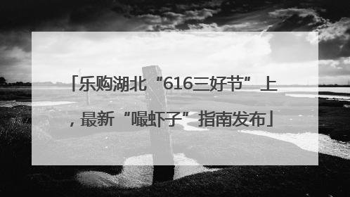 乐购湖北“616三好节”上，最新“嘬虾子”指南发布