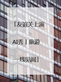 友谊关上演AI秀丨旅游一线见闻