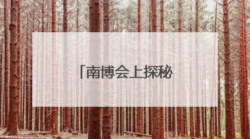 南博会上探秘昭通天麻“药食同源”新生态