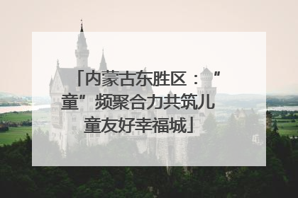内蒙古东胜区：“童”频聚合力共筑儿童友好幸福城