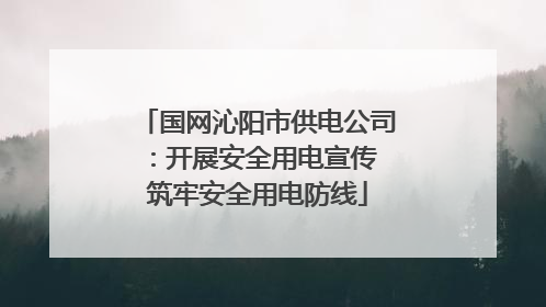 国网沁阳市供电公司：开展安全用电宣传 筑牢安全用电防线