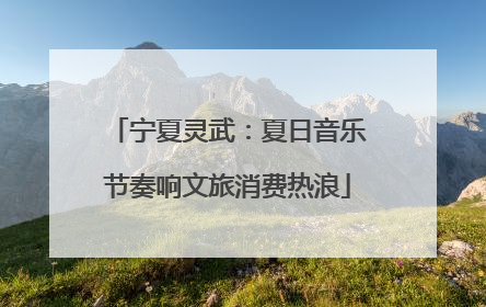 宁夏灵武：夏日音乐节奏响文旅消费热浪