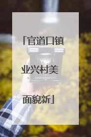 官道口镇 业兴村美面貌新