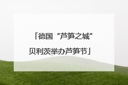 德国“芦笋之城”贝利茨举办芦笋节