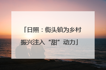 日照：街头镇为乡村振兴注入“甜”动力