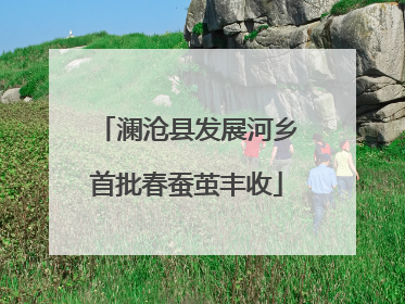 澜沧县发展河乡首批春蚕茧丰收
