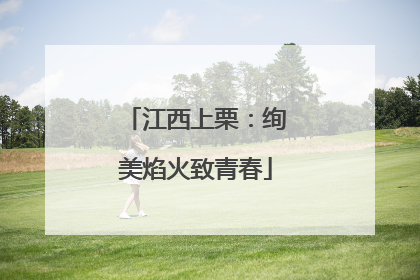江西上栗：绚美焰火致青春
