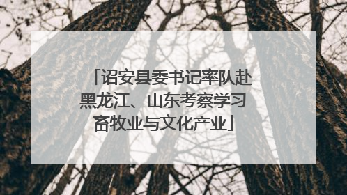 诏安县委书记率队赴黑龙江、山东考察学习畜牧业与文化产业
