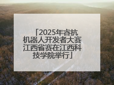 2025年睿抗机器人开发者大赛江西省赛在江西科技学院举行