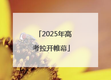 2025年高考拉开帷幕